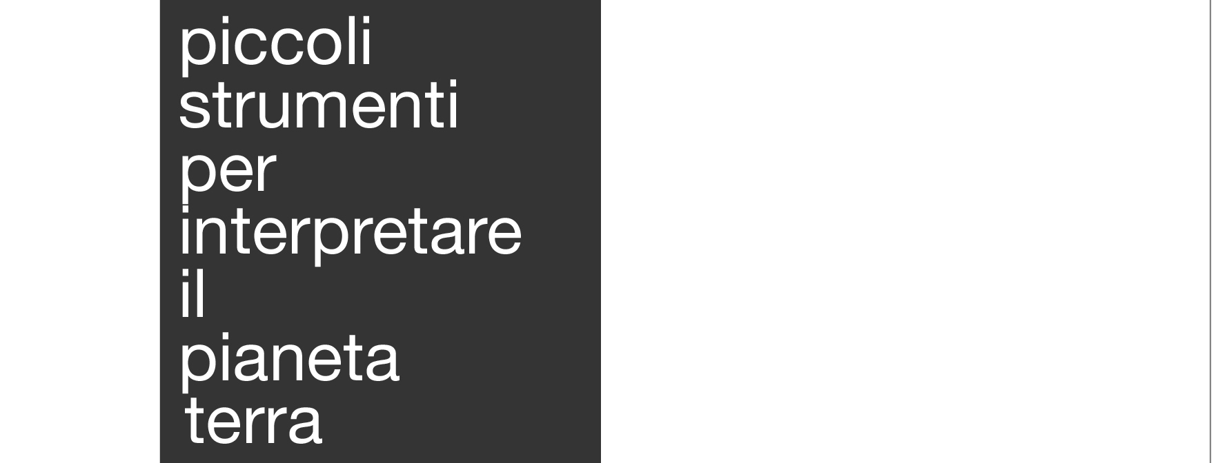 Museo del Banditismo – Mostra fotografica “Piccoli strumenti per interpretare il pianeta terra” di Mario Saragato